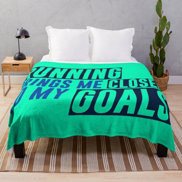 Item preview, Running Brings Me Closer To My Goals designed and sold by kcaandwu.