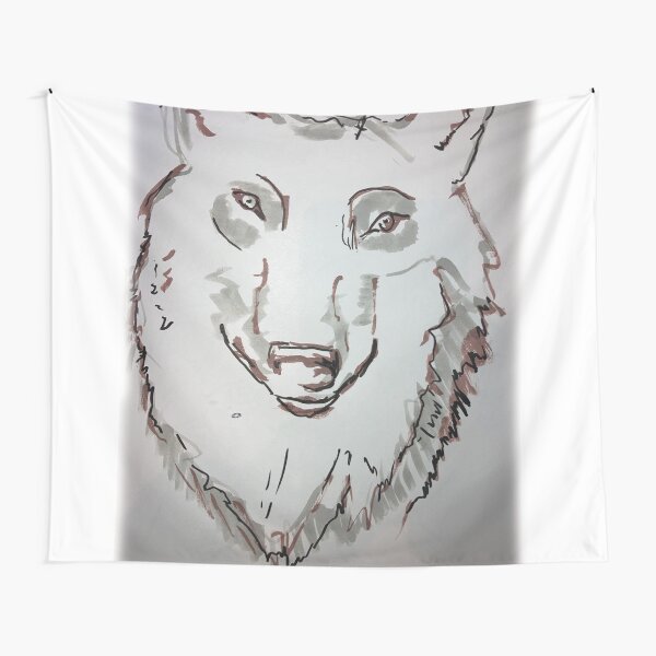 Item preview, Majestic wolf mane designed and sold by ExtemporeArt.