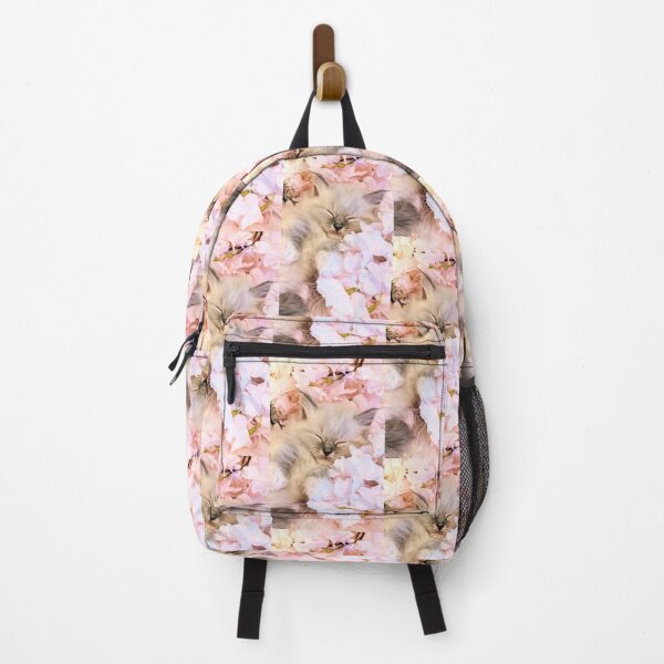 Item preview, Ragdoll kitten in cherry blossoms designed and sold by Fluffycat2020.