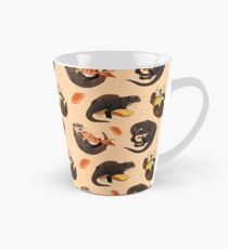 Tiny otters and their sushi Tall Mug