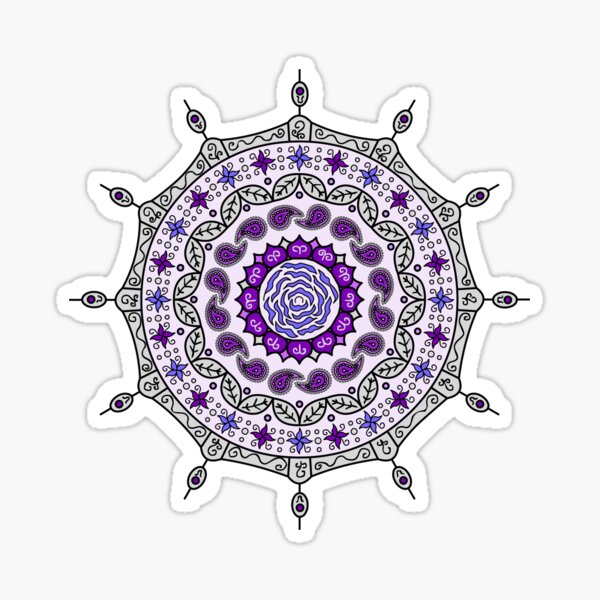Item preview, Mehndi Fantasy Silver designed and sold by Valerie Bennett.
