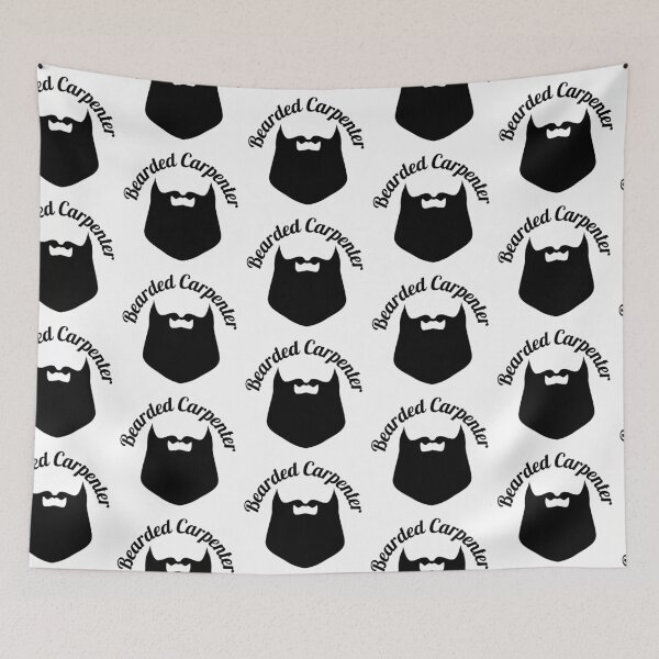 Item preview, Bearded Carpenter Long Beard Design designed and sold by SweetAndSpice.