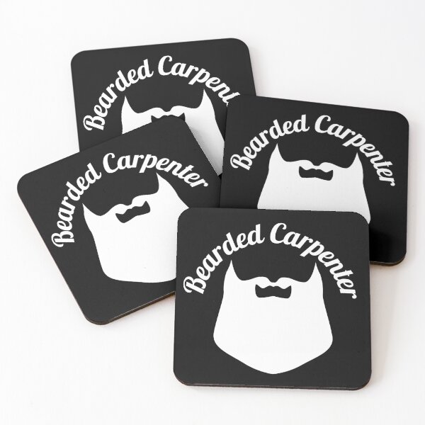 Item preview, Bearded Carpenter Long White Beard Design designed and sold by SweetAndSpice.