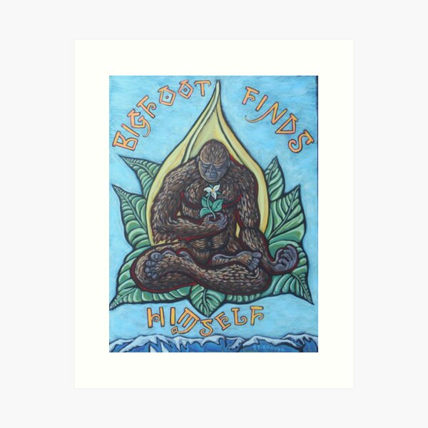Item preview, Bigfoot Finds Himself designed and sold by Patrick  Cooper.