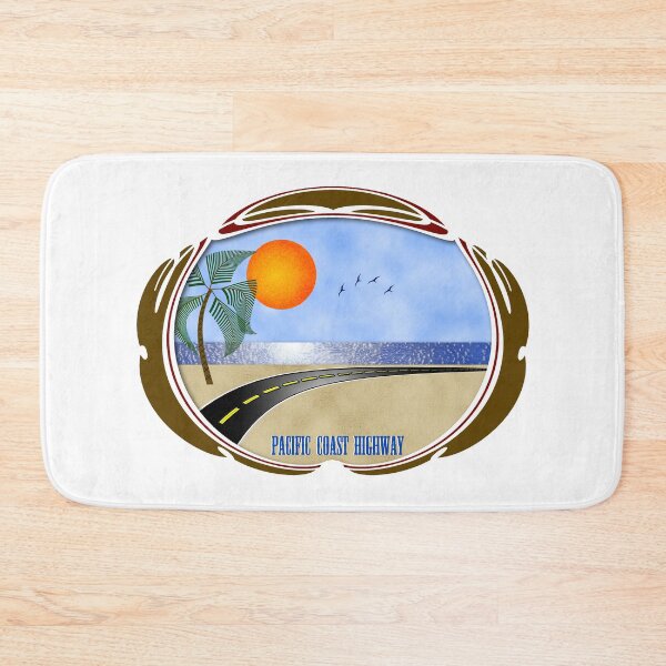 Item preview, Pacific Coast Highway designed and sold by Hot Yoga Life.
