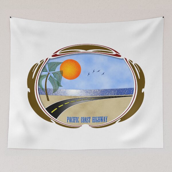 Item preview, Pacific Coast Highway designed and sold by Hot Yoga Life.