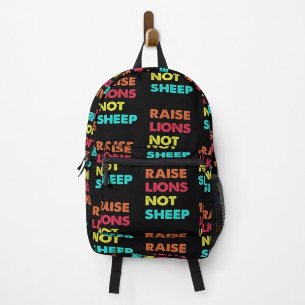 Item preview, RAISE LIONS NOT SHEEP TRENDING designed and sold by ContreiDesign.