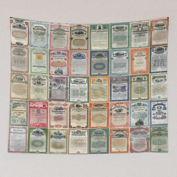 Item preview, Bond Certificates designed and sold by Montage-Madness.