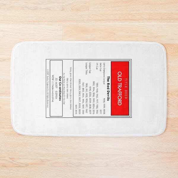 Item preview, Manchester United Monopoly Style Title Deed designed and sold by birchy1205.