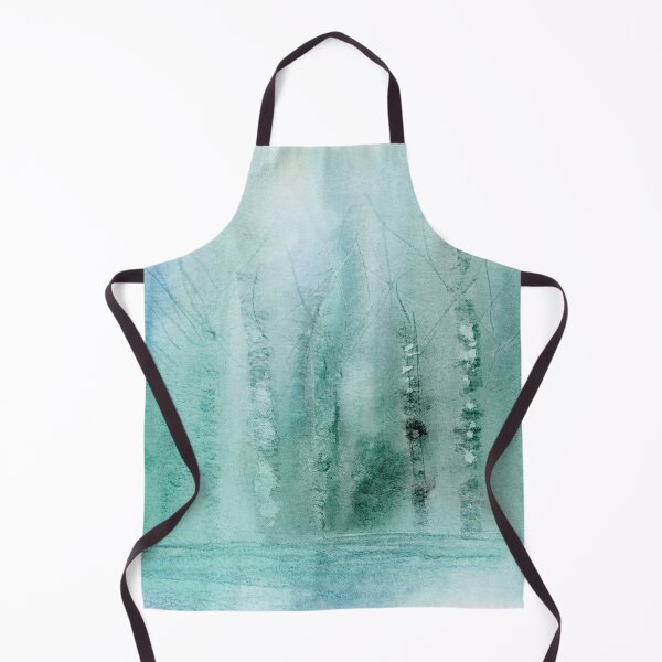 Item preview, Green Foggy Forest Abstract.  Watercolor Abstract Landscape designed and sold by Eugenia Alvarez.
