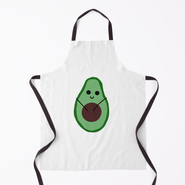 Item preview, cute happy kawaii avocado doodle designed and sold by emilybujos.