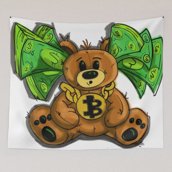 Item preview, Teddy Bear Bitcoin designed and sold by Bread.