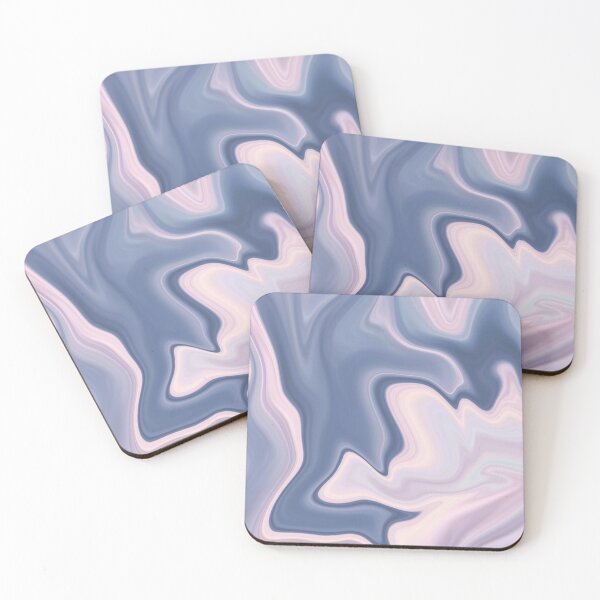 Item preview, Liquid Art Blue Purple designed and sold by Repayh.