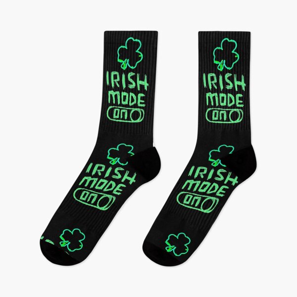 Item preview, Irish Mode ON for St Patricks designed and sold by badlydrawnbabe.