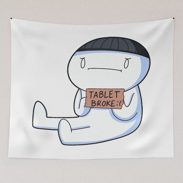 Item preview, tablet broke designed and sold by EzzatAbuShanap.