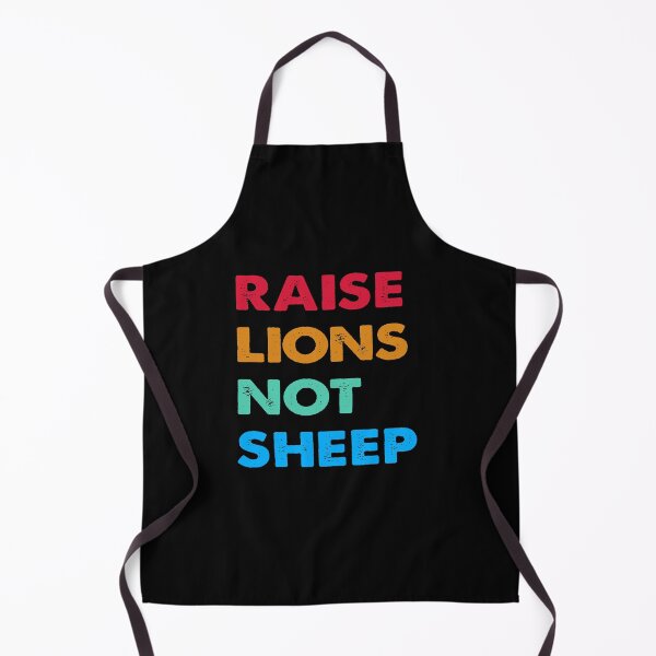 Item preview, RAISE LIONS NOT SHEEP VINTAGE designed and sold by ContreiDesign.