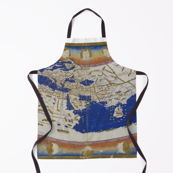 Item preview, Ancient map of the world by Ptolemy designed and sold by ganje.