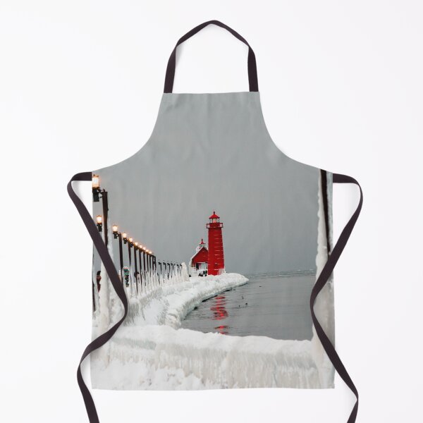 Item preview, The frozen pier in Grand Haven Michigan designed and sold by Michael Deemer.