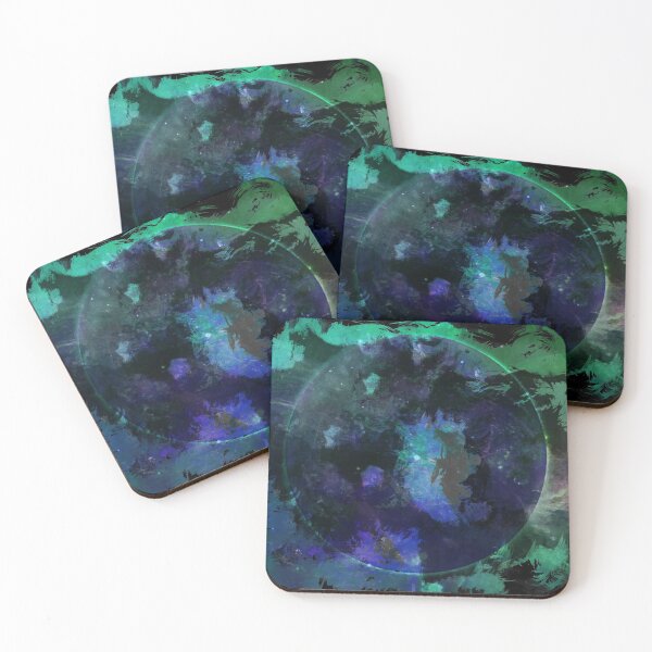 Item preview, Ink Splattered Cyan Planet Design designed and sold by TheCommonDesign.