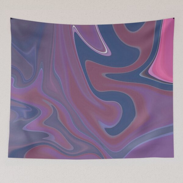 Item preview, Liquid Art Pink Purple designed and sold by Repayh.