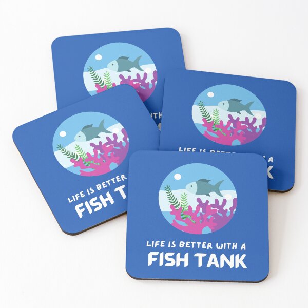 Item preview, Life is better with a fish tank designed and sold by Learntobeamom.