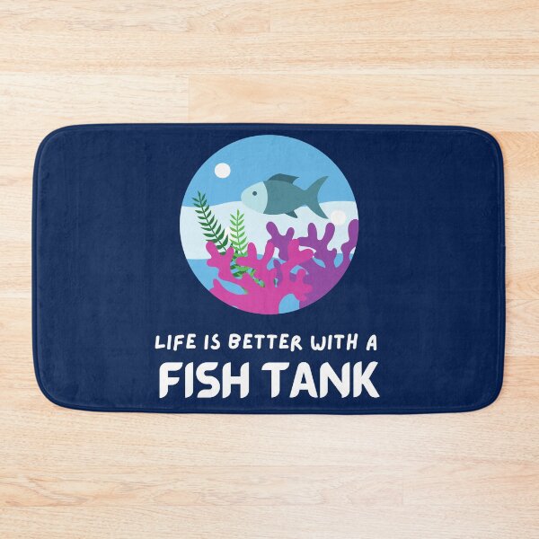 Item preview, Life is better with a fish tank designed and sold by Learntobeamom.