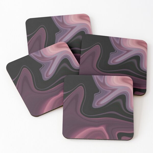 Item preview, Liquid Art Pink, Purple and Black designed and sold by Repayh.