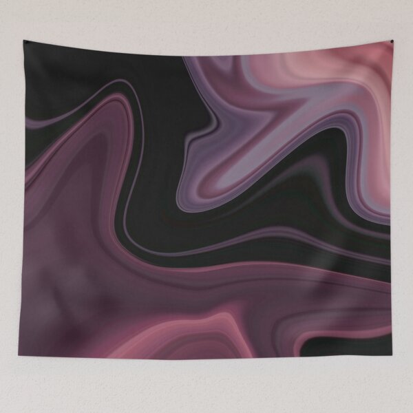Item preview, Liquid Art Pink, Purple and Black designed and sold by Repayh.