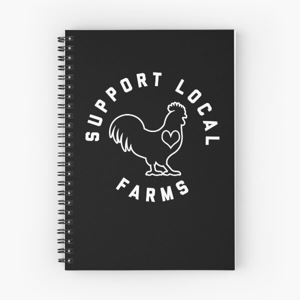 Item preview, Support Local Farms designed and sold by Rustic Valley Studio.