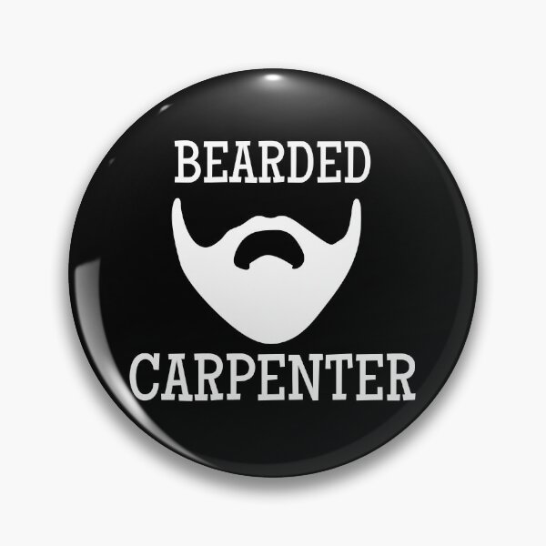 Item preview, Bearded Carpenter White Design designed and sold by SweetAndSpice.
