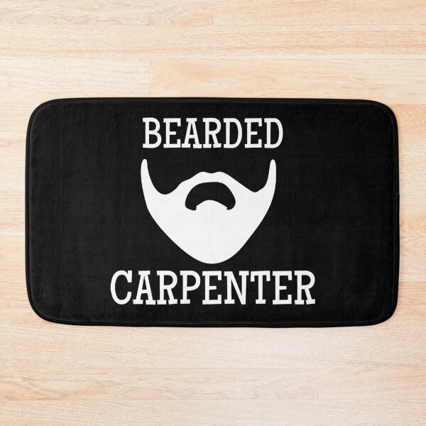 Item preview, Bearded Carpenter White Design designed and sold by SweetAndSpice.