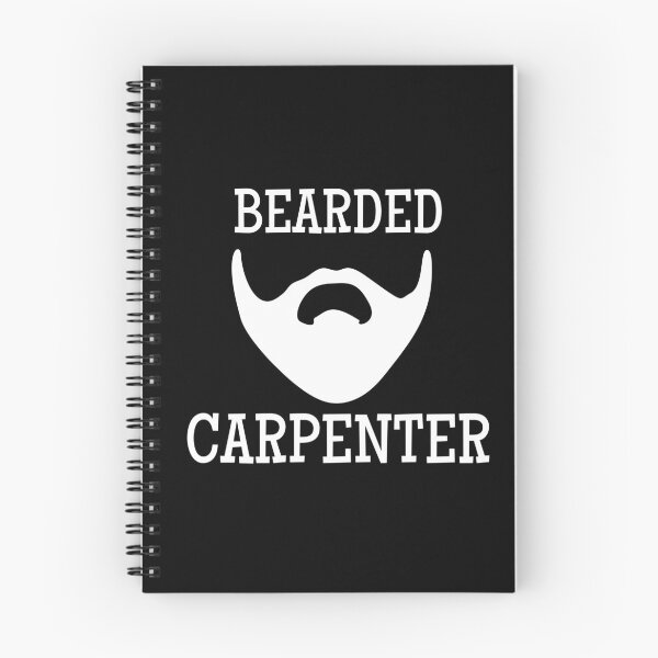 Item preview, Bearded Carpenter White Design designed and sold by SweetAndSpice.