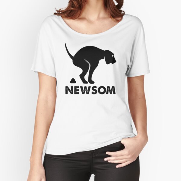 Vista previa del artículo con la obra «Recordemos a Gavin Newsom», diseñado y vendido por ContreiDesign.
