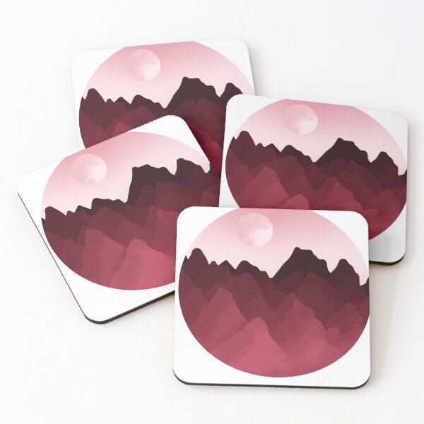 Item preview, Maroon Mountain View  designed and sold by RMSdesigns.