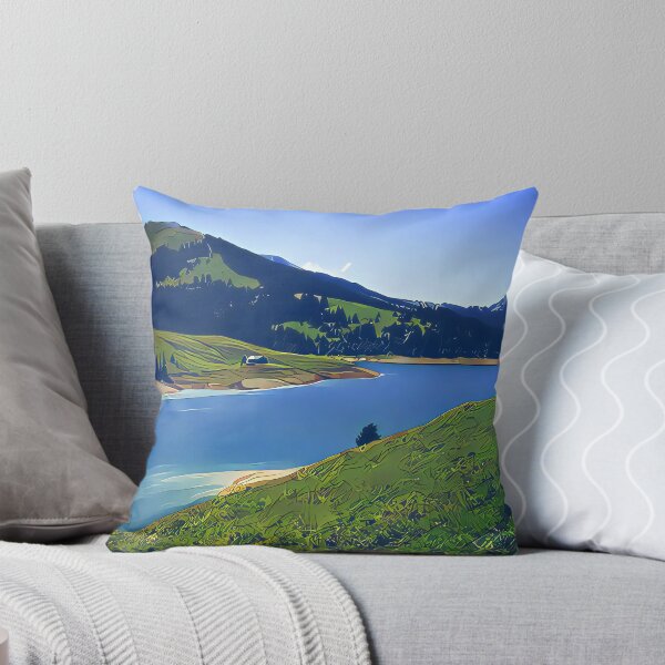 Item preview, River Mountains Adventure - Camping Trees Landscape Outdoors Lake designed and sold by PAlNT.
