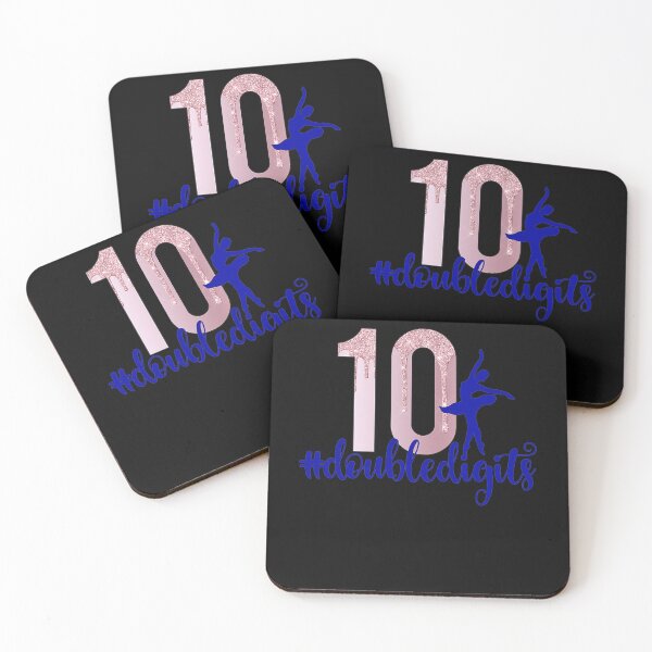 Item preview, 10th Birthday Double Digits Girls Ten 10 Ballet Dance designed and sold by RonaldDaughtry.