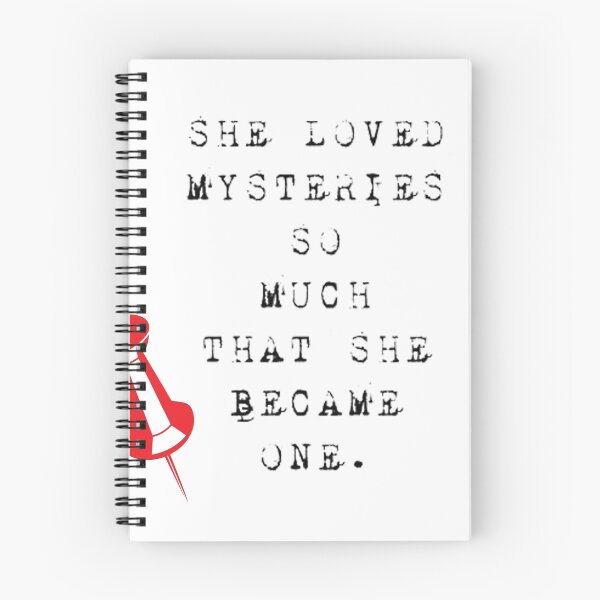 Item preview, She Loved Mysteries designed and sold by ezee123.