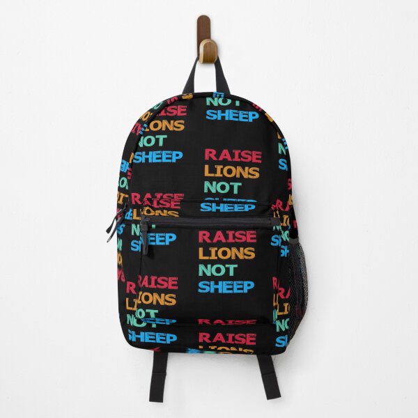 Item preview, RAISE LIONS NOT SHEEP designed and sold by ContreiDesign.