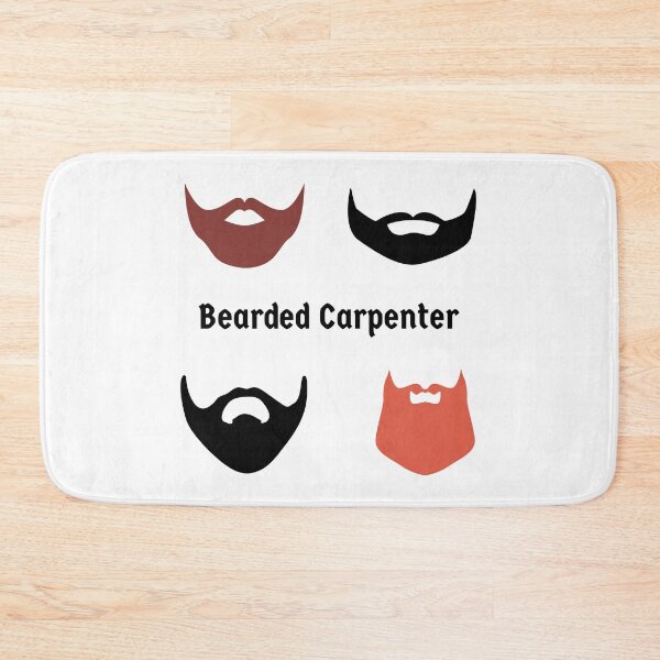 Item preview, Bearded Carpenter Four Beards Design designed and sold by SweetAndSpice.