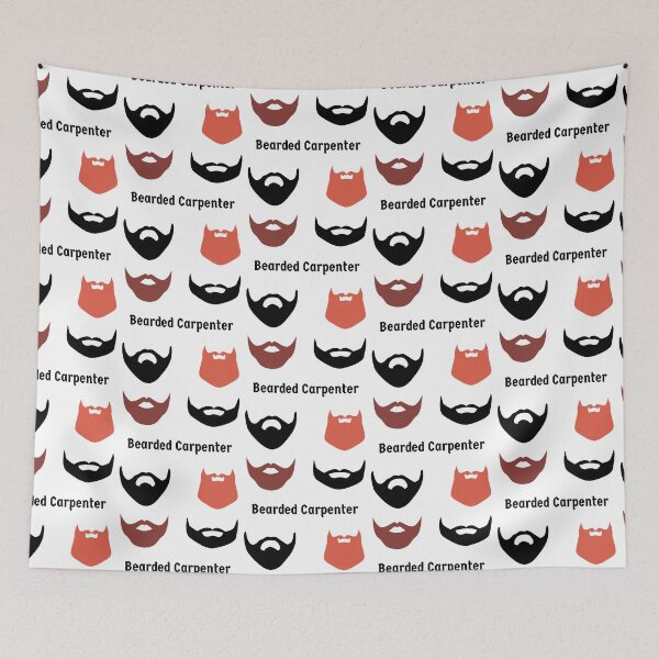 Item preview, Bearded Carpenter Four Beards Design designed and sold by SweetAndSpice.