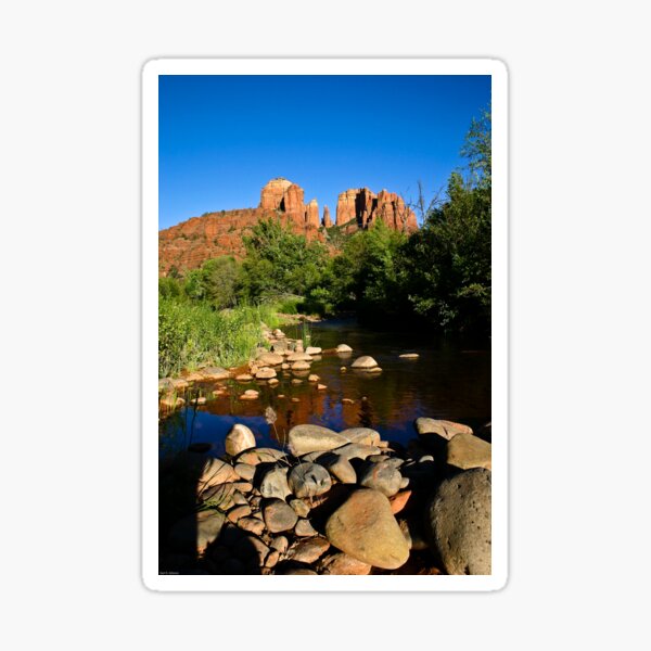 Cathedral Rock & Oak Creek Sticker