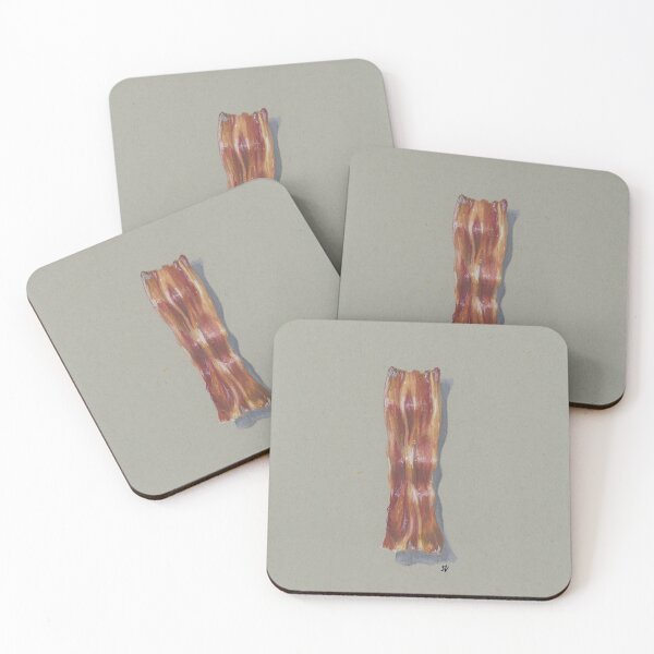 Item preview, Bacon with Background designed and sold by sarahvogelart.