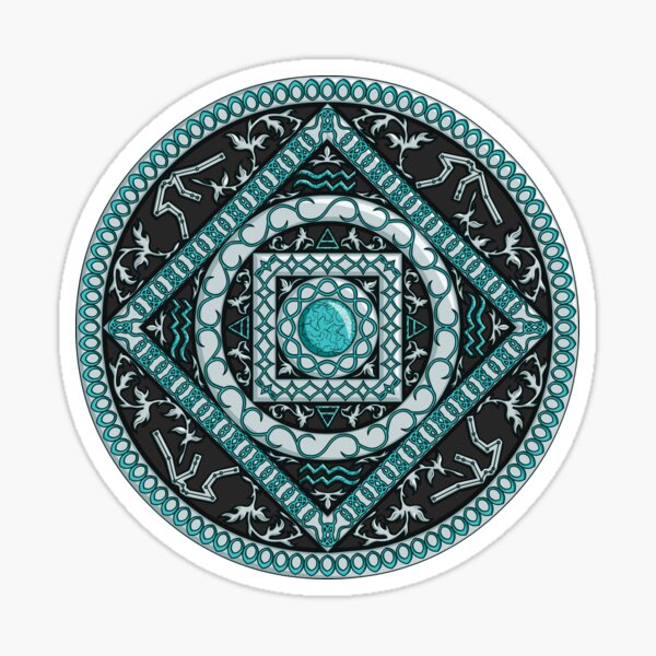 Item preview, Aquarius Mandala designed and sold by Valerie Bennett.