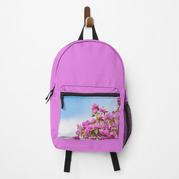 Item preview, Vibrant Pink Rhododendron Blossoms and Blue Sky designed and sold by Amy Mitchell.