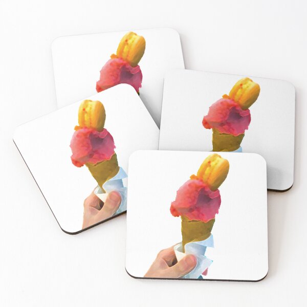 Item preview, Gelato Cone with Macaron  designed and sold by AMGImpressions.