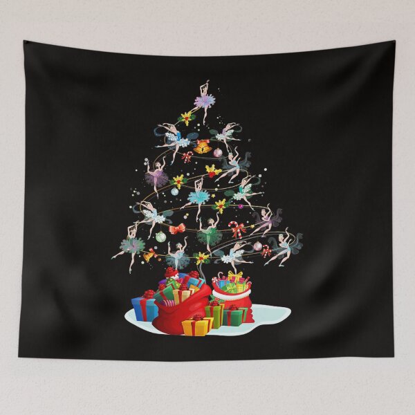 Item preview, Ballerina Christmas Tree Pajama Gift For Ballet Dancer designed and sold by RonaldDaughtry.