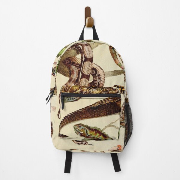 Item preview, Reptiles Vintage Scientific Illustration of Animals Labeled Lithograph designed and sold by Ejaaz.