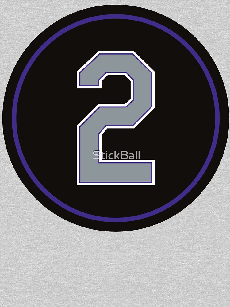 Troy Tulowitzki #2 Jersey Number Classic T-Shirt for Sale by