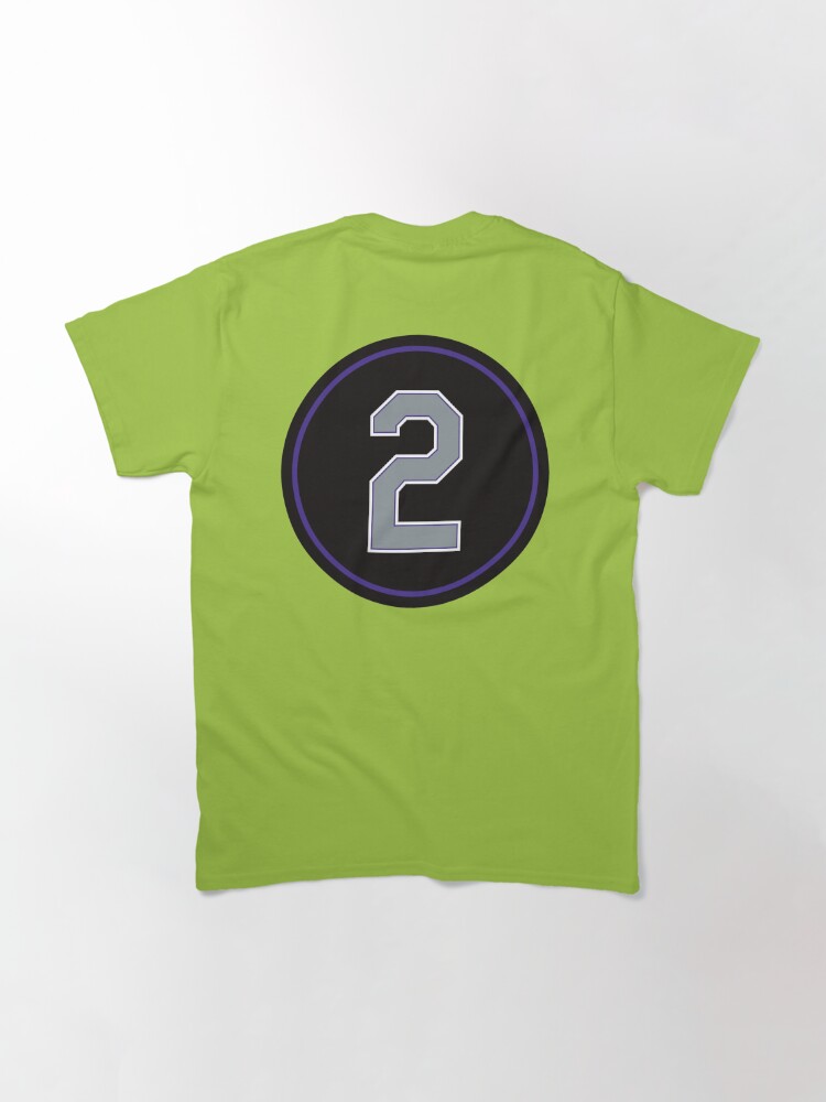Troy Tulowitzki #2 Jersey Number Classic T-Shirt for Sale by