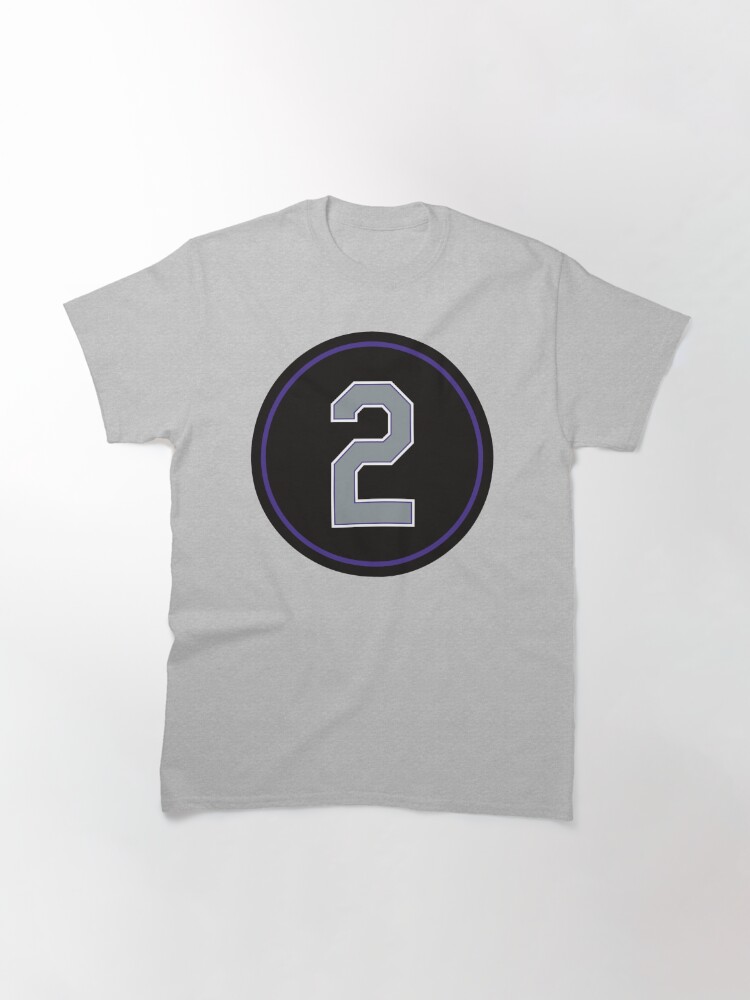 Troy Tulowitzki #2 Jersey Number Classic T-Shirt for Sale by